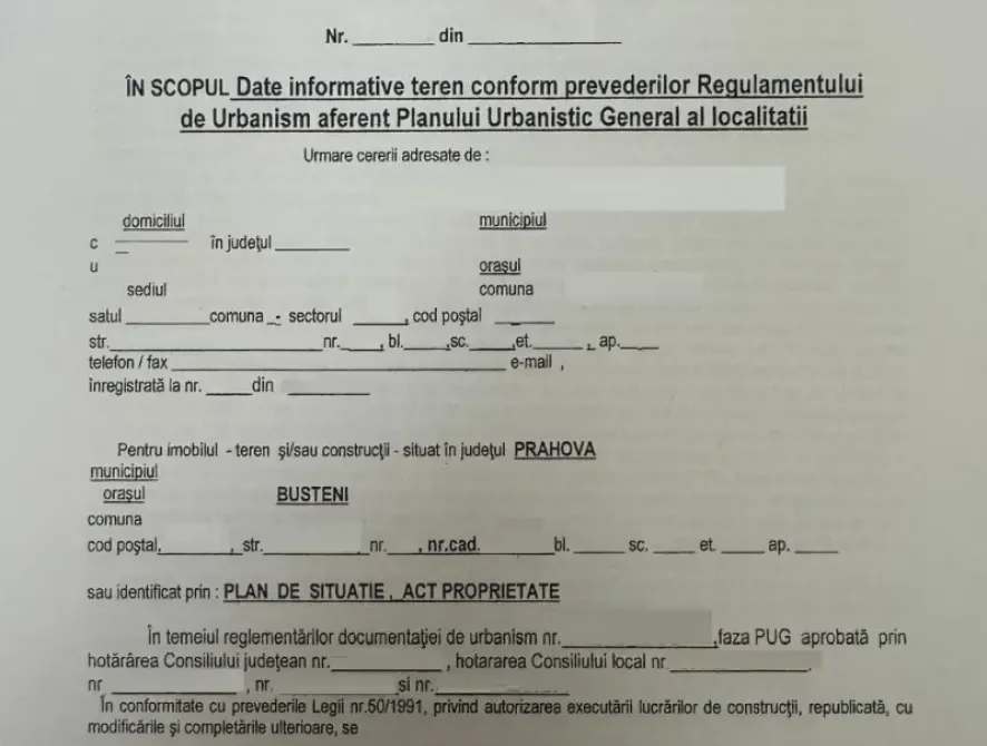 Vanzare teren intravilan 2944mp ideal investitie Busteni