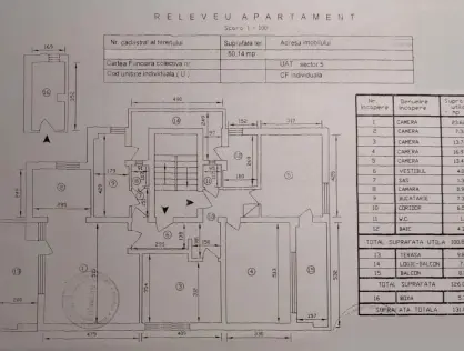 Vanzare apartament 5 camere terase Cotroceni metrou Eroilor Parcul Operei