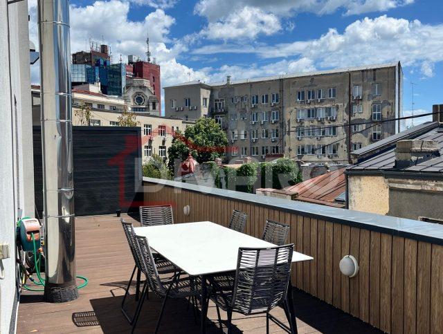 Inchiriere penthouse duplex etajele 4+5 parcare terasa 54mp Armeneasca metrou